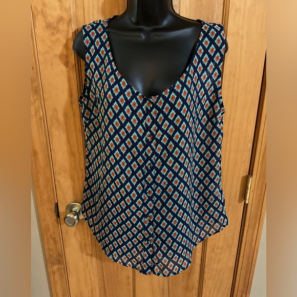 Rock 47 by Wrangler Button Front Tank - Picture 1 of 3